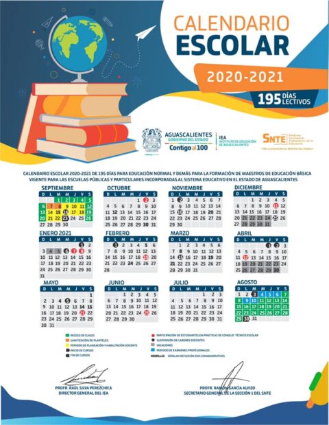 PUBLICA IEA CALENDARIO ESCOLAR 2020-2021 PARA ESCUELAS PÚBLICAS Y ...